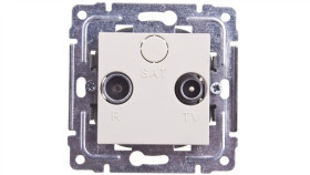 Dante Gniazdo Antenowe Rtv Końcowe Krem 450373