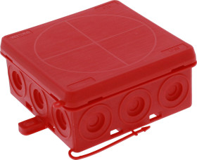 Wiska 10109592 Skrzynka przyłączeniowa (D x S x W) 86 x 86 x 41 mm czerwony IP55 1 szt.