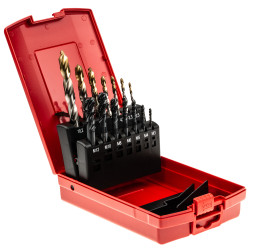 Zestaw gwintowników i wierteł M12 Dormer metryczny