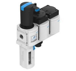 Zespół przygotowania powietrza FRL, Ręczny, G 1/2, 40μm, MSB6, Festo