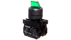 Przycisk Pokrętny Podświetlany, 2No, Ii-0-I Jednostronnie Niestabilny,...