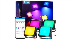 Naświetlacze Led Rgbicww, Ip65, Bluetooth, Wi-Fi Govee H7060