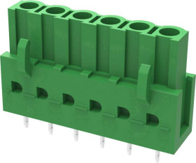 Degson 2EDGB-5.08-06P-14-00AH Obudowa złącza pin męskiego na PCB, wire-to-board, piny: 6, 15 A, 1 szt.