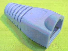 Osłona wtyku 8p8c (RJ45) 6mm niebieska