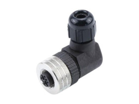 Złącze wielostykowe przemysłowe 5-pinowe M12 Montaż na kablu Gniazdo Brad from Molex