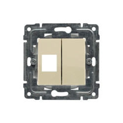 DANTE Pokrywa do gniazda Keystone komplet do montażu p/t 4503801