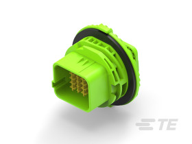 Złącze samochodowe 20-pinowe TE Connectivity 4-rzędowe Żeński 13A NTSEAL Montaż na panelu Lutowane Gniazdo