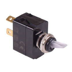 On-Off Red LED illuminated Toggle Switch 20A 12V SPST