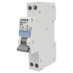 Wyłącznik różnicowo-prądowy z członem nadprądowym 1P B16A 30mA typA