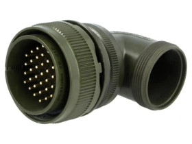 Złącze okrągłe rozmiar 28 MS/DS stop aluminium DS3108A 28-21P