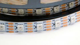 Taśma LED RGB WS2815, 12V, biała, 60/m, IP30