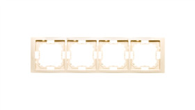 Simon Basic Neos Ramka Poczwórna Beżowy Bmrc4/12