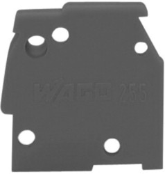 End plate for feed through terminal, 255-200