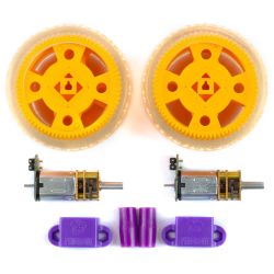 Maker Essentials - Micro-motors &amp; Grippy Wheels