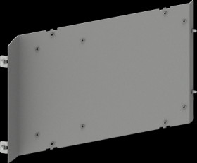 Subdivision, rear field busbar connection, sheet steel, (W x H x D) 600 x 250 x 400 mm, 8PQ5000-3BA54