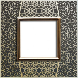 DANTE Ekskluzywne Ramka 1x /4501181 + podkład szkło transparentne 450118121