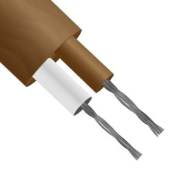 Przewód termoparowy T, -75 → +260 C., dł. 50m, izolacja: Teflon PFA, 1-żyłowy, RS PRO