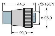 Turck U0102-1 Opornik RKM 57-TR2 1 szt.