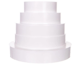 Redukcja okrągła wielostopniowa 80-100-120-125-150 biała 310