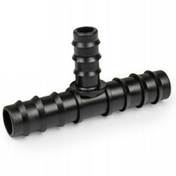Trójnik z wtykiem na wąż 20mm / 16mm / 20mm do łączenia węży kroplujących Bradas DSWA03-2016L