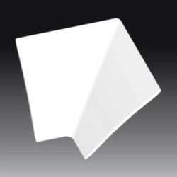 Pokrywa narożna wewnętrzna dla kanałów LR 30 biała 8855_HB