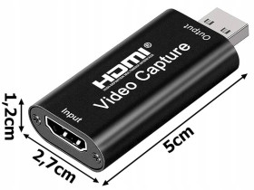 KARTA PRZECHWYTYWANIA NAGRYWANIA WIDEO OBRAZU GRABBER HDMI USB ORG 4K