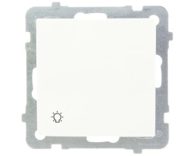 AS Przycisk /światło/ ecru ŁP-5G/m/27