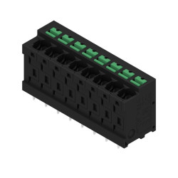 Zacisk PCB 8 -pinowe raster 5mm Montaż na płytce drukowanej Żeński Weidmüller