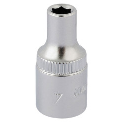 Elora 11091 4mm 1/4&quot; Square Drive Hexagon Socket