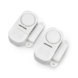 Zestaw alarmowy - bezprzewodowy czujnik otwarcia drzwi/okna - Grundig - 2szt.