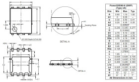 MOSFET P-kanałowy 14 A PowerDI5060-8 30 V