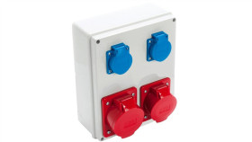 Viplast Rozdzielnica Gniazdo 32/5 + 16/5 + 2X250v