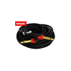 Kabel jack 6,3 mono wt.-wt.10m MK45 VITALCO