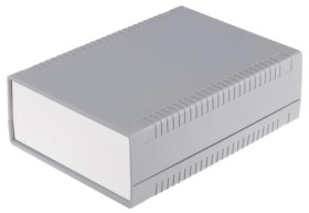 Obudowa urządzeń elektronicznych IP54, ABS, Szary, 190 x 140 x 60mm, RS PRO