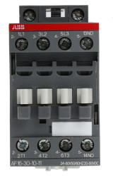 Stycznik 24 V AC/DC ABB styki: 3 7.5 kW 30 A 3NO Śruba 1SBL177001R1110 AF16-30-10-11