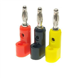 4 mm Stackable Banana Plug - Red