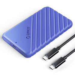 Obudowa HDD 2,5" USB-C 3.1 ORICO Niebieska kieszeń dysku zewnętrznego