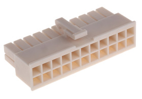 Obudowa złącza 22-pinowe 2-rzędowe raster: 4.2mm Molex Żeński Montaż na kablu Mini-Fit Jr Mini-Fit Jr., Gniazdo