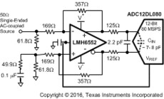1.5 GHz Fully Differential Amplifier | D | 8 | -40 to 85