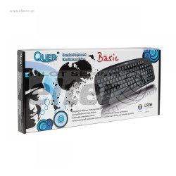 Klawiatura QUER BASIC USB KOM0236