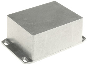 Obudowa Aluminium odlewane szerokość zew. 94 mm długość zew. 120 mm wys. zew. 52,5 mm Hammond IP54 Naturalny