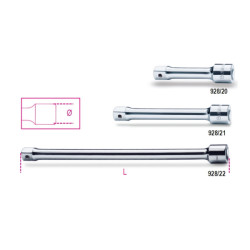 Rozszerzenie, rozm: 3/4 in, Przedłużka, dł: 100 mm