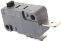 Snap acting switche, On-On, plug-in connection, pin plunger, 5 N, 20 A/250 VAC, TF320CGP0040Y