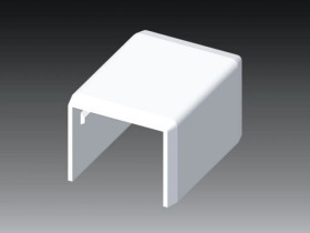 Pokrywa łącząca LHD 30x25mm biała 8932