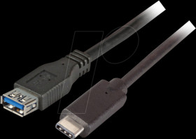 K5313SW.0,2 USB 3.0 cable, C connector to A port, 0.2 m