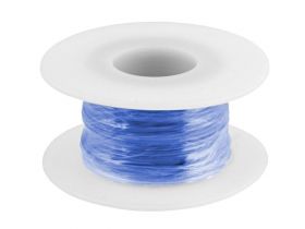 Drut miedziany cynowany 0,5mm niebieski 10m