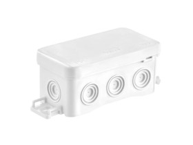 Puszka naścienna NS8 45x85x40 mm bezhalogenowa samogasnąca UV IP54 Fastbox&Hook biała 35357106 SIMET