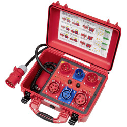 Benning 044162 MA 4 Test Lead Adapter 1 pc; Industrial CEE Testing Use