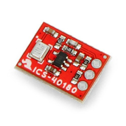 Mikrofon analogowy MEMS - ICS-40180 - SparkFun BOB-18011