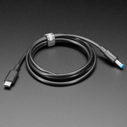 15V 5A USB-C 3.1 PD to 5.5mm Barrel Jack Cable - 1.2m with E-Mark
